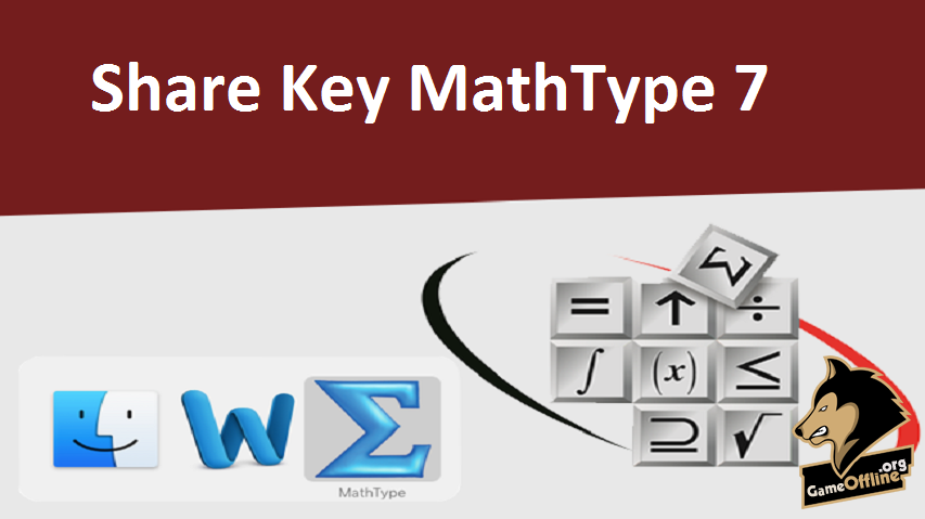mathtype 6.7 crack key